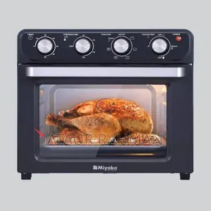 Miyako Air Fryer + Electric Oven Mt-826-Rb | Black