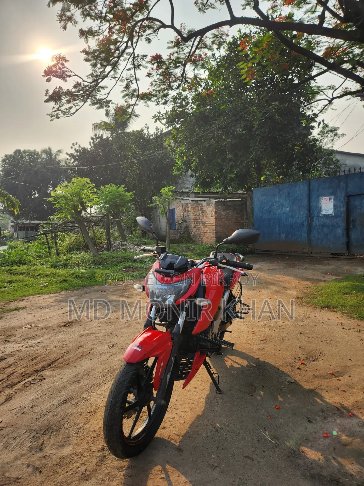 TVS Apache 160 4V 2020 Red