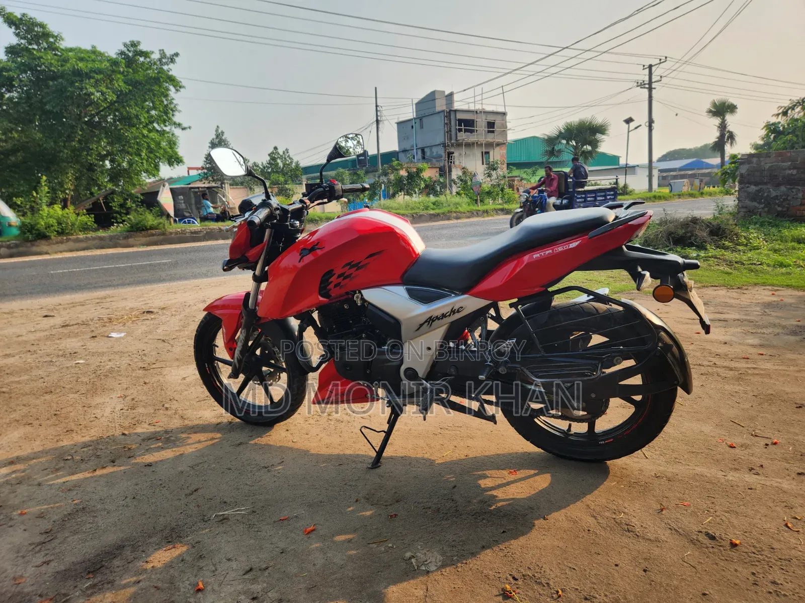 TVS Apache 160 4V 2020 Red