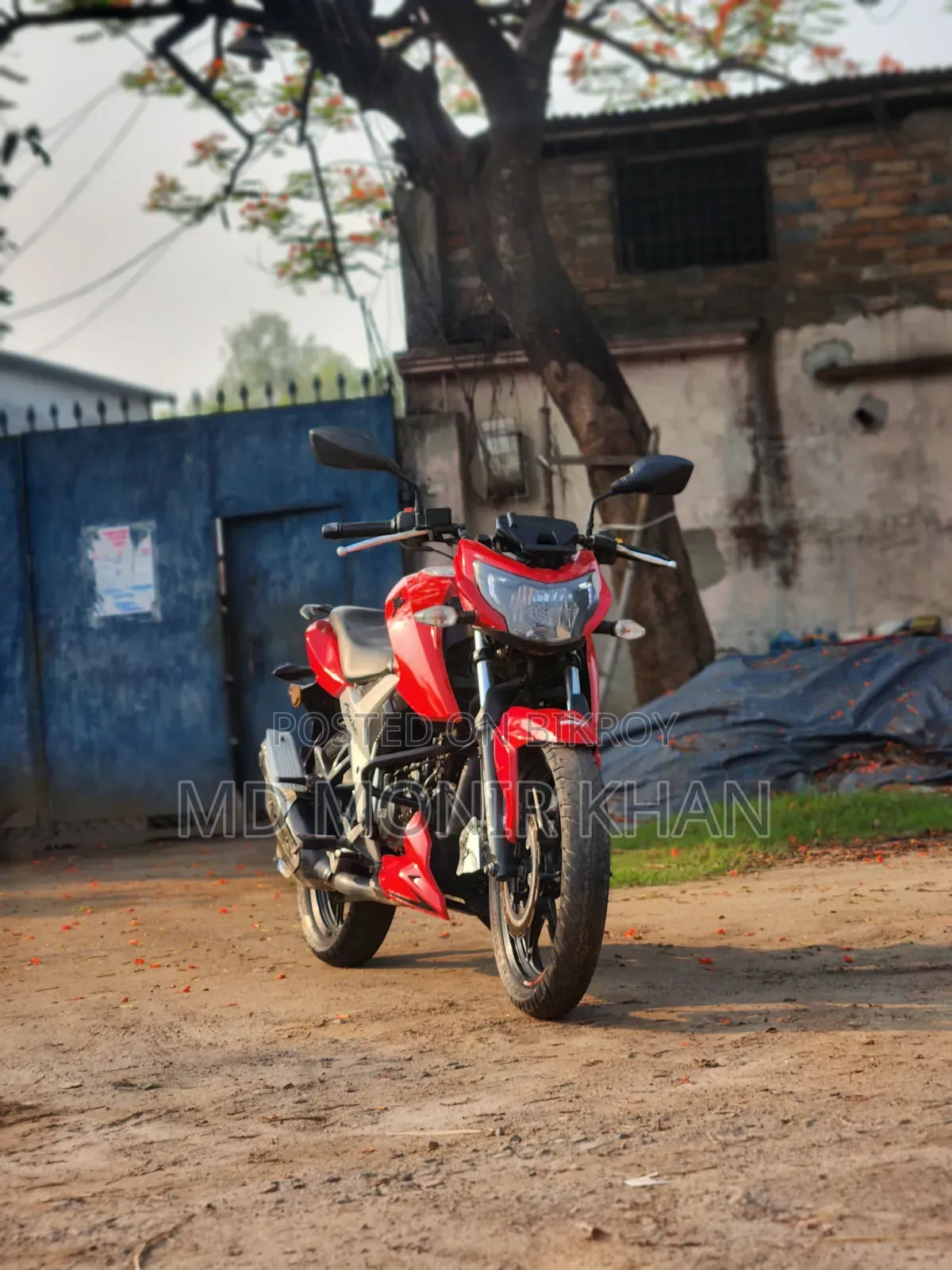 TVS Apache 160 4V 2020 Red