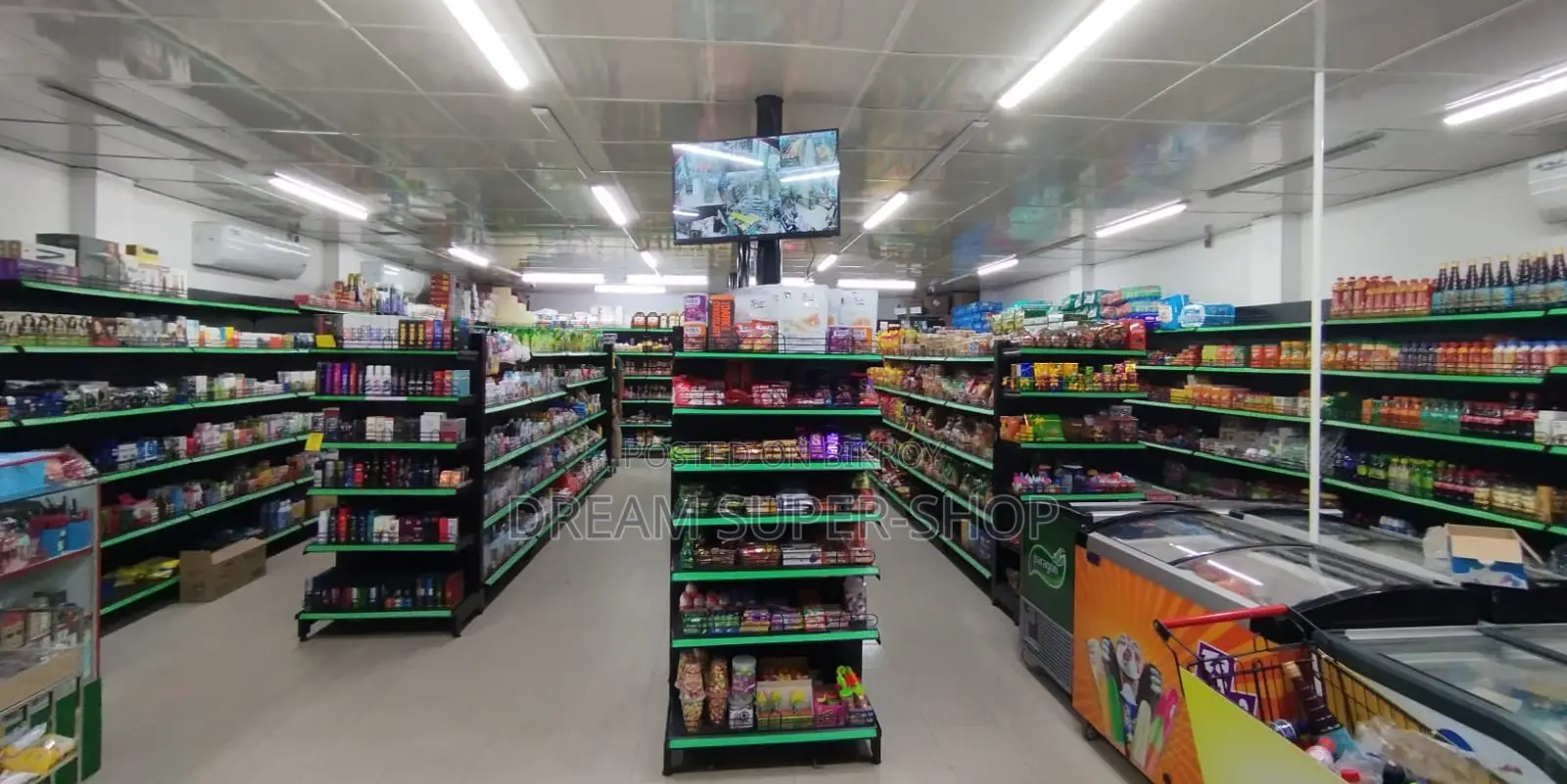 Premium Wall Display Rack – Super Shop Gondola Best Offer