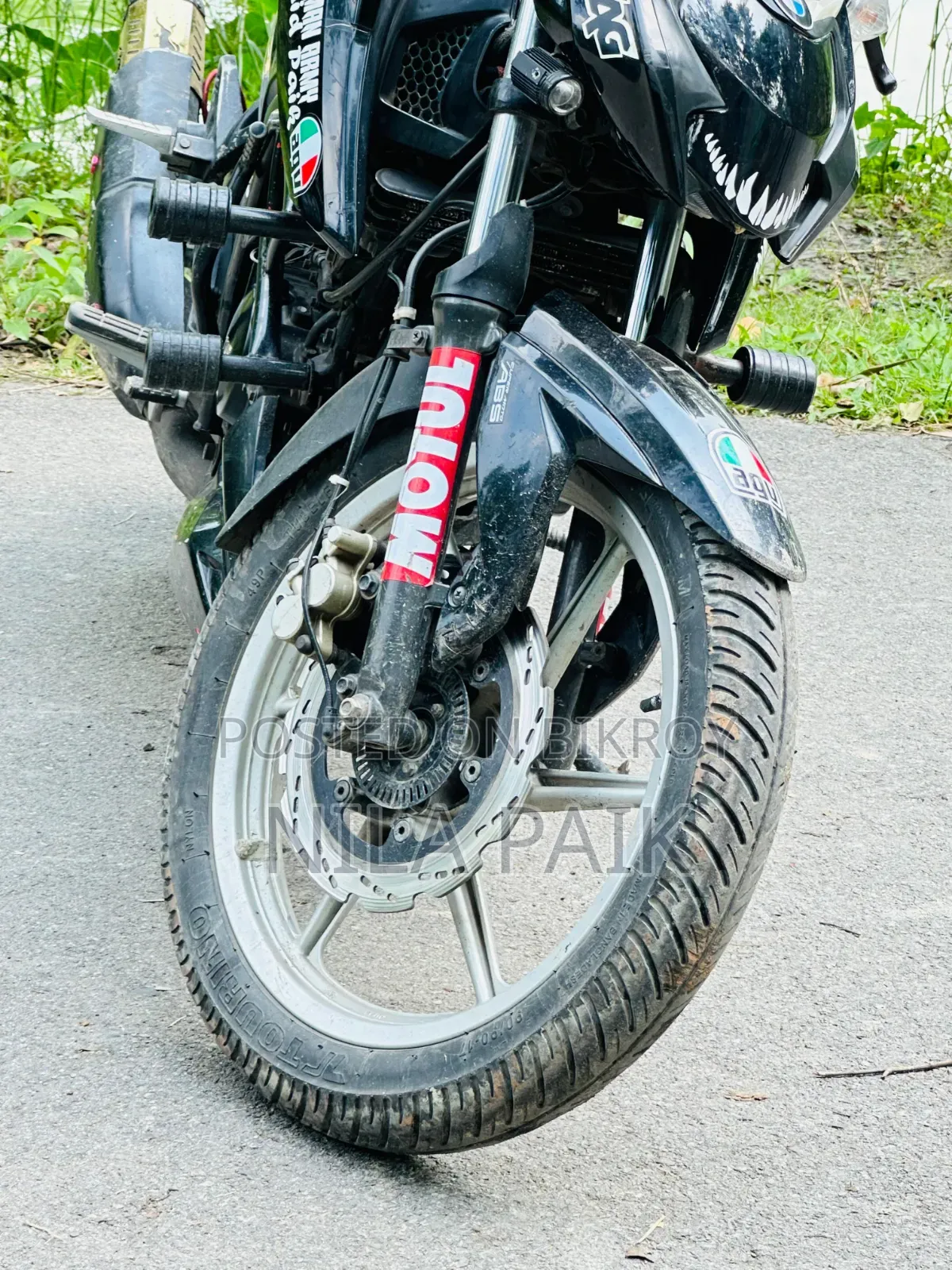 New TVS Apache RTR 160 2V ABS 2022 Black