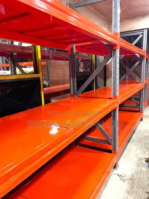 Warehouse Storage Rack – Adjustable Boltless Shelving System