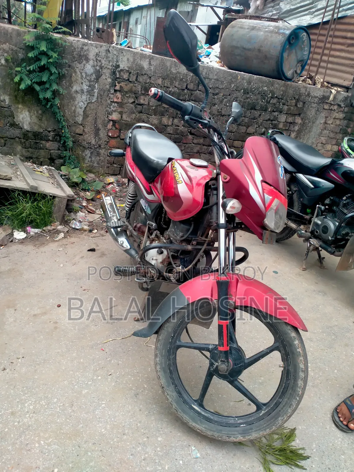 Bajaj Platina 110 ES 2018 Red