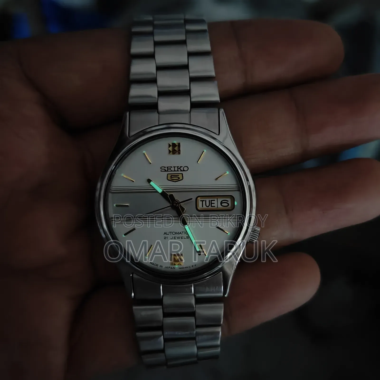 Seiko 5 Automatic 21 Jewels - Made in Japan