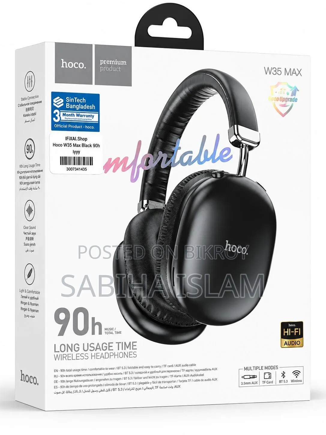 Hoco Original Headphone