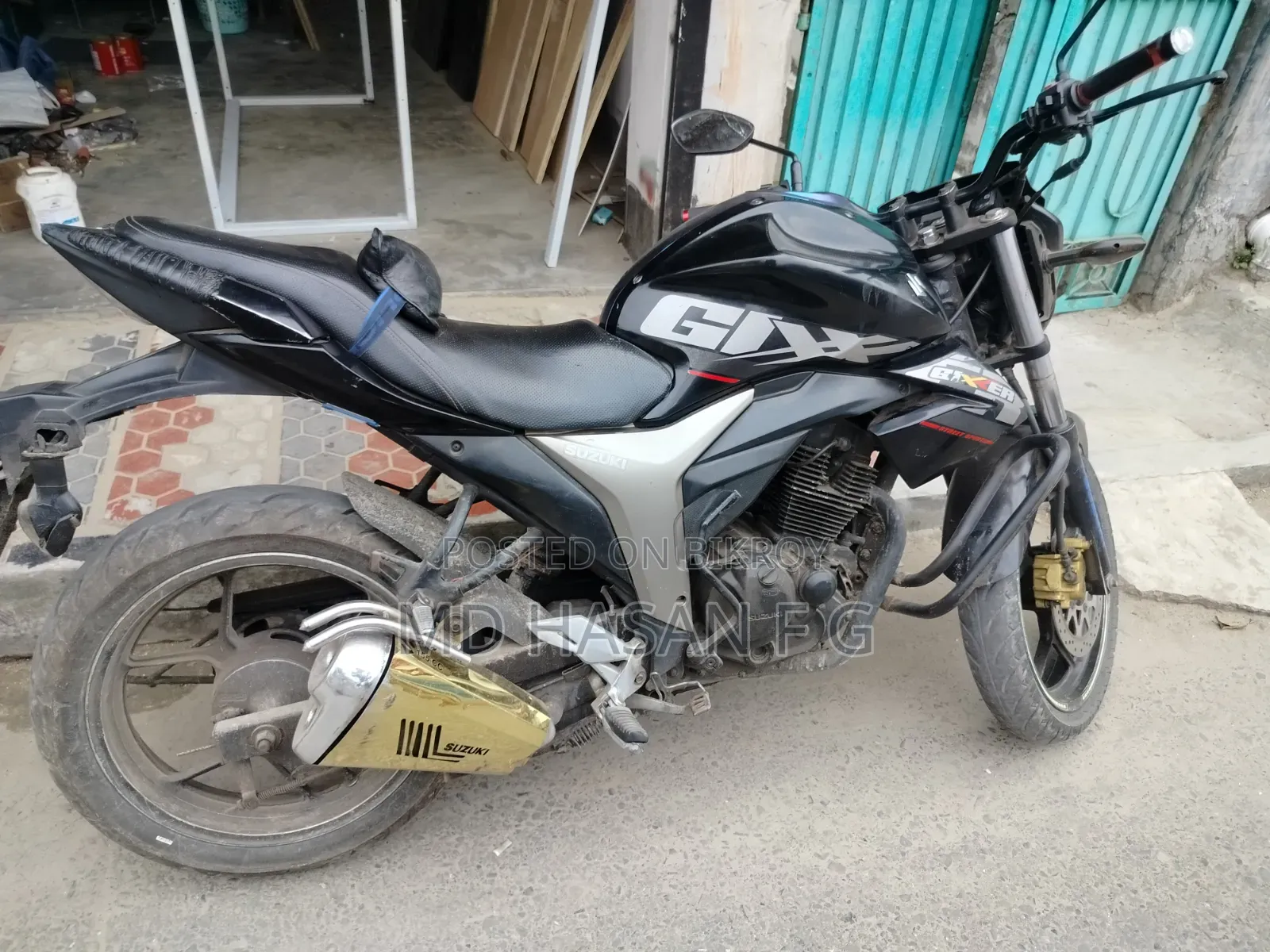 Suzuki Gixxer Monotone 2016 Black