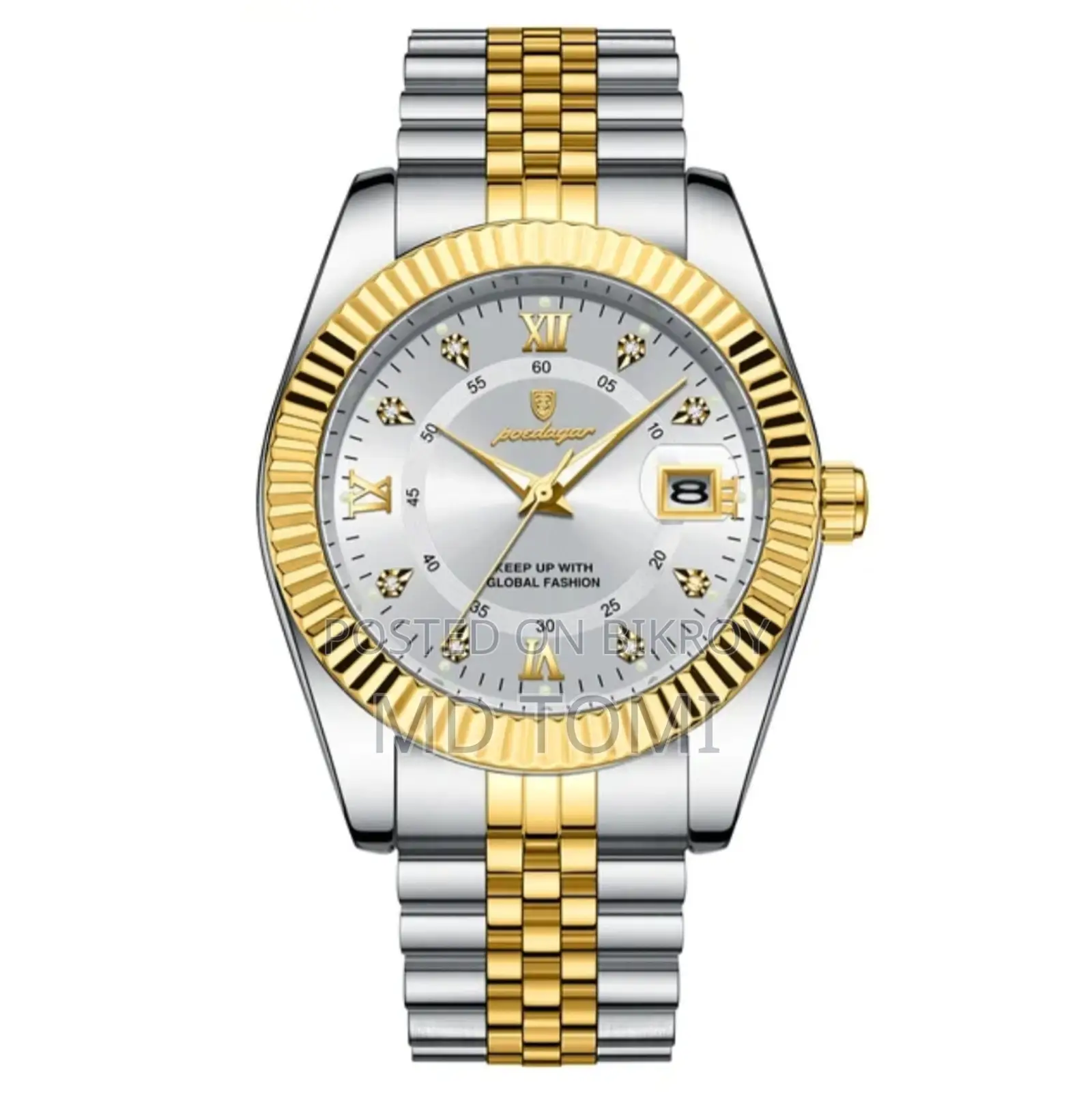 Poedagar Men's Analog Quartz Watch 910
