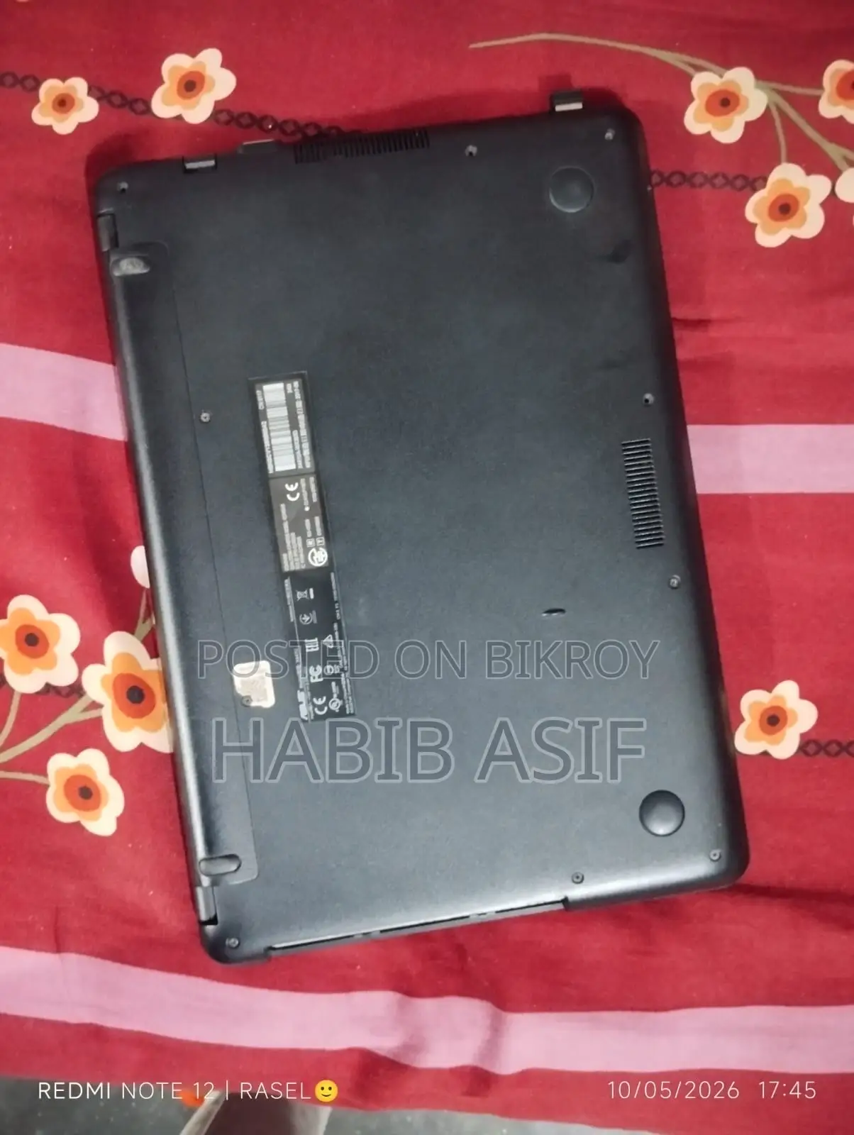 Laptop Asus A42F 4GB Intel Core I3 SSD 500GB