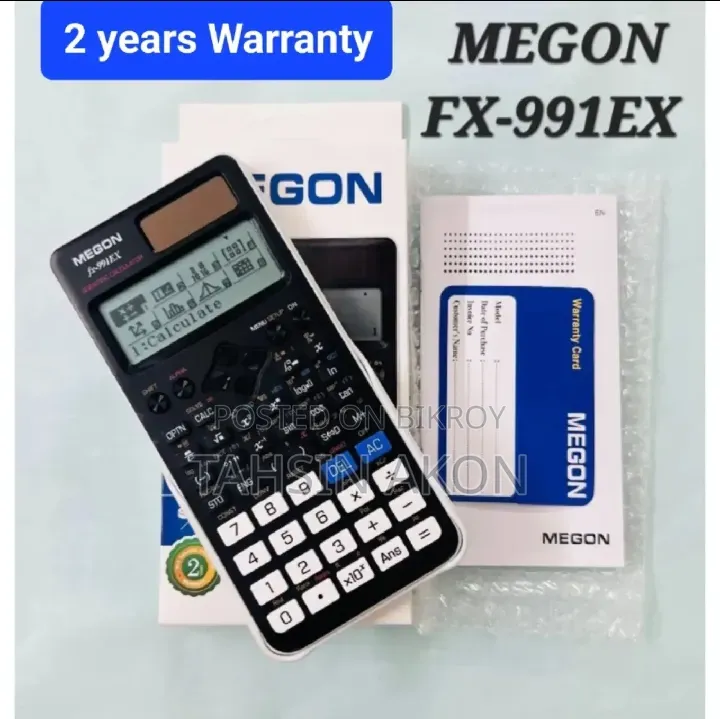 Megon Fx-991ex Scientific Calculator (2 Years Warranty)
