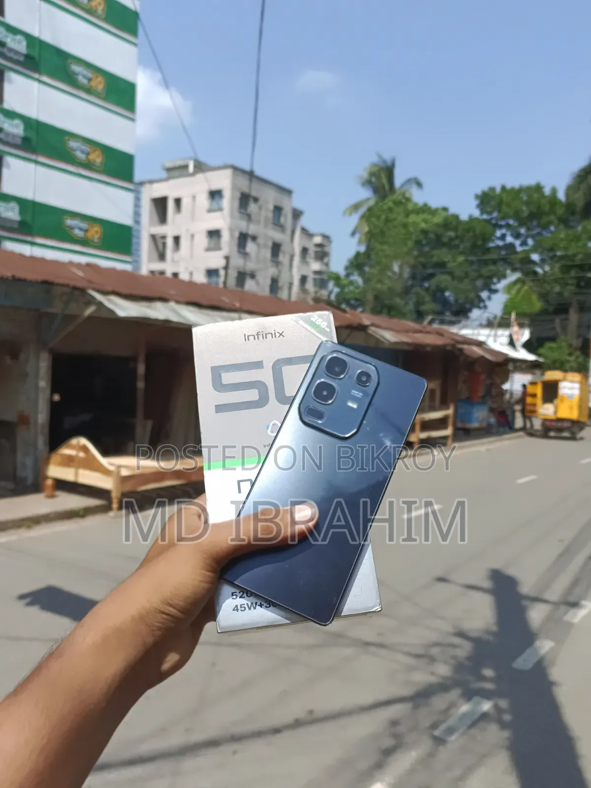 Infinix Note 50 4G 256 GB Black