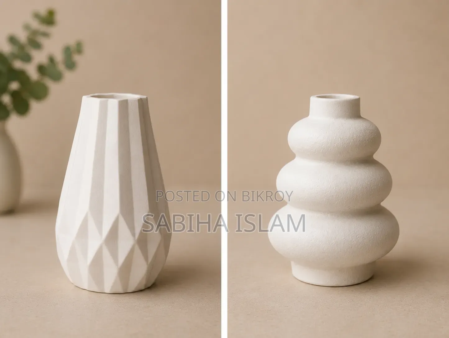 Gypsum Home Decor Items