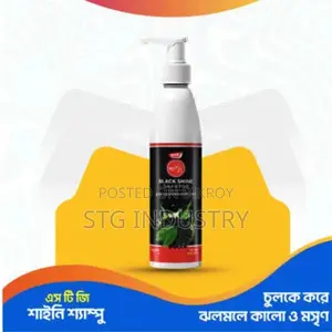 Stg Black Shine Shampoo (200 Ml)