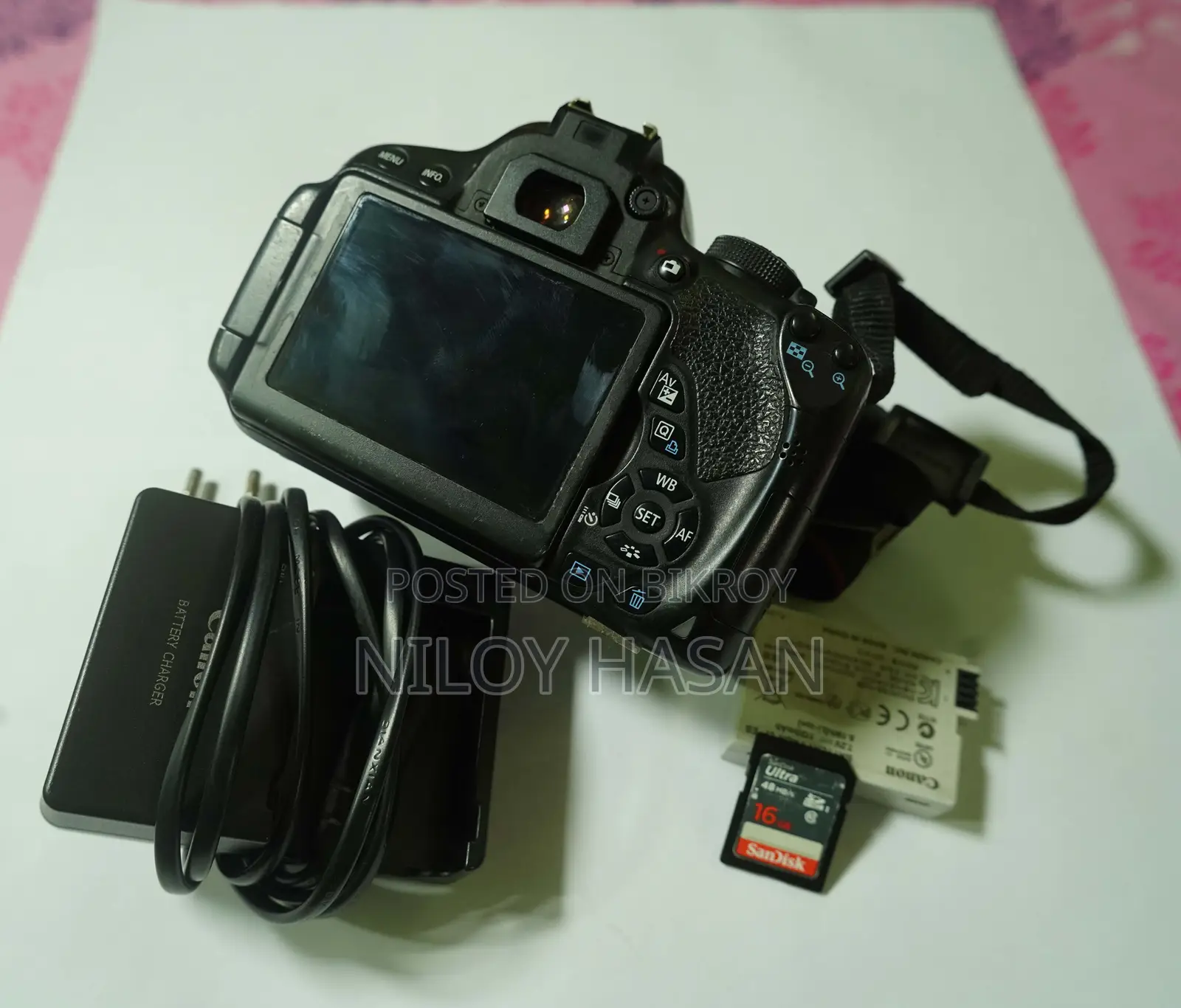 Canon 700d With 55-250 Is STM Zoom Lens