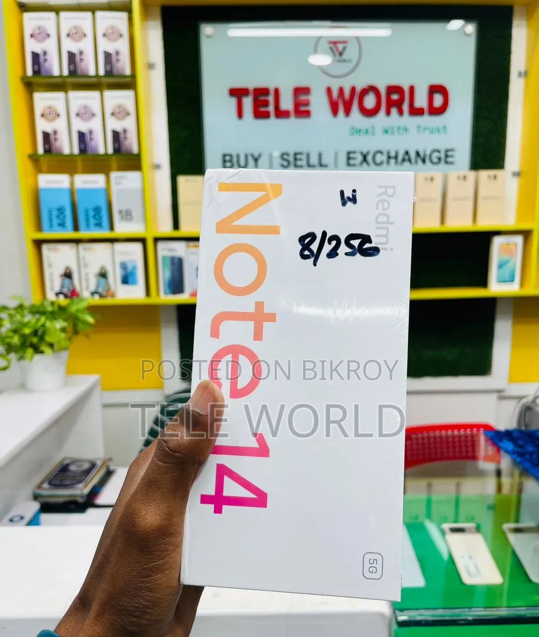 New Xiaomi Redmi Note 14 5G 256 GB White