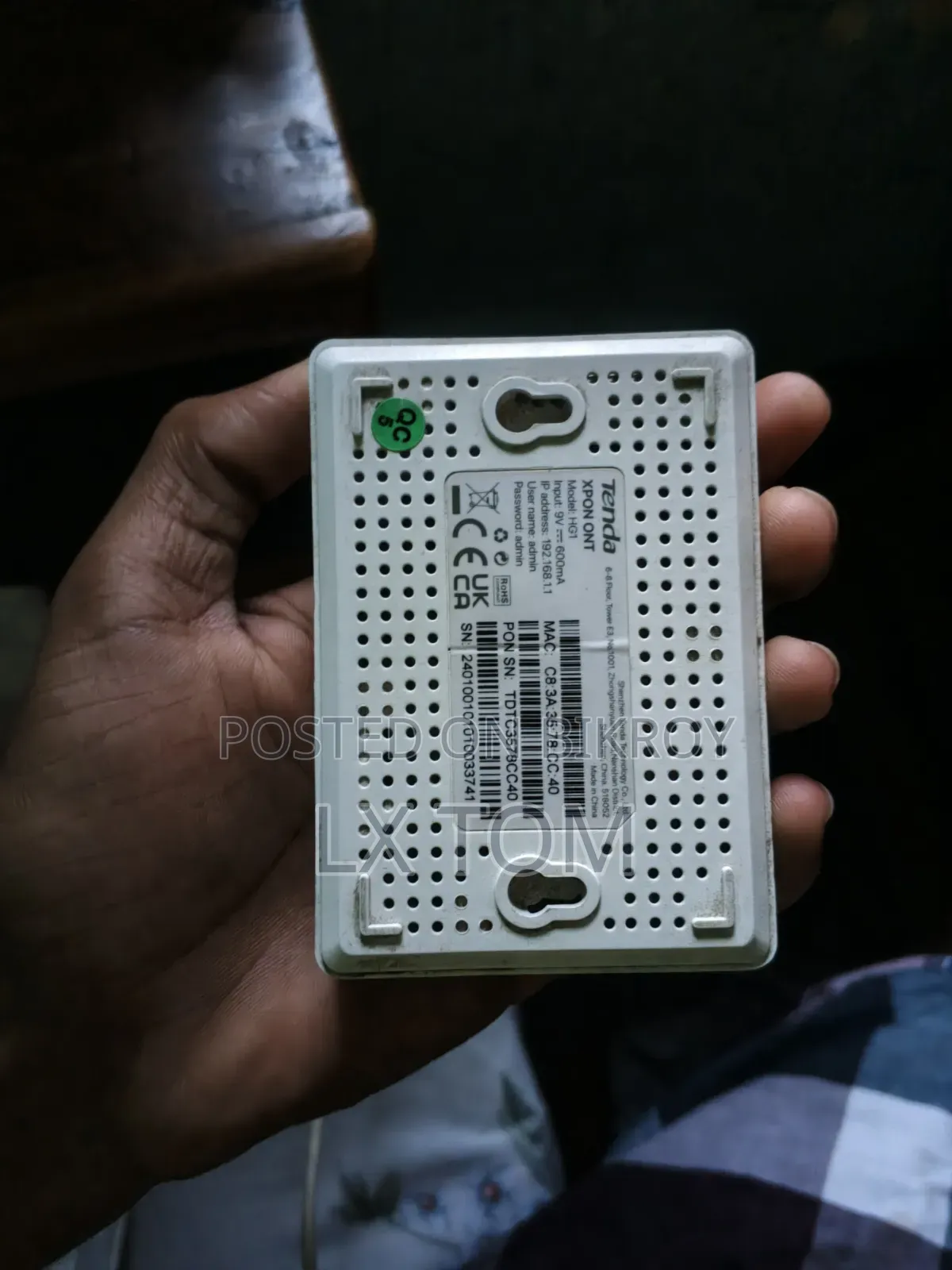 Tenda Router ONU for sale