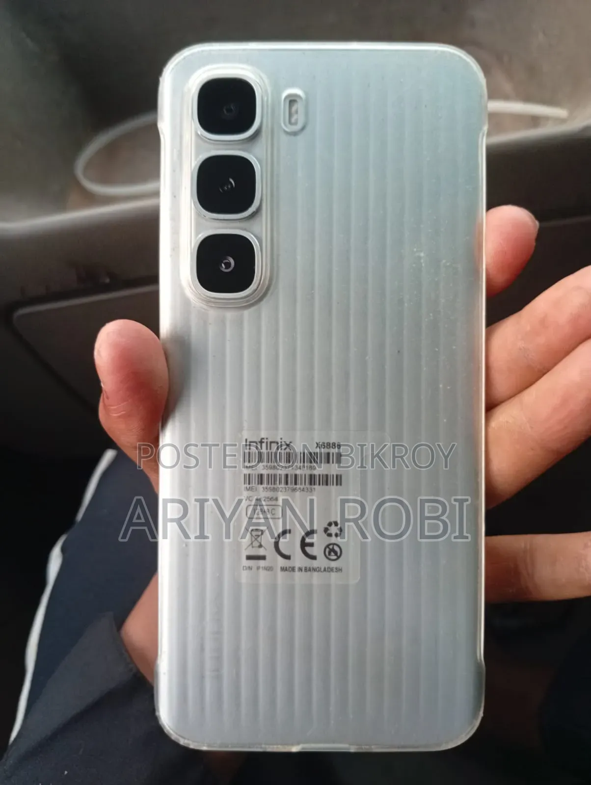 Infinix Hot 60 Pro+ 128 GB White