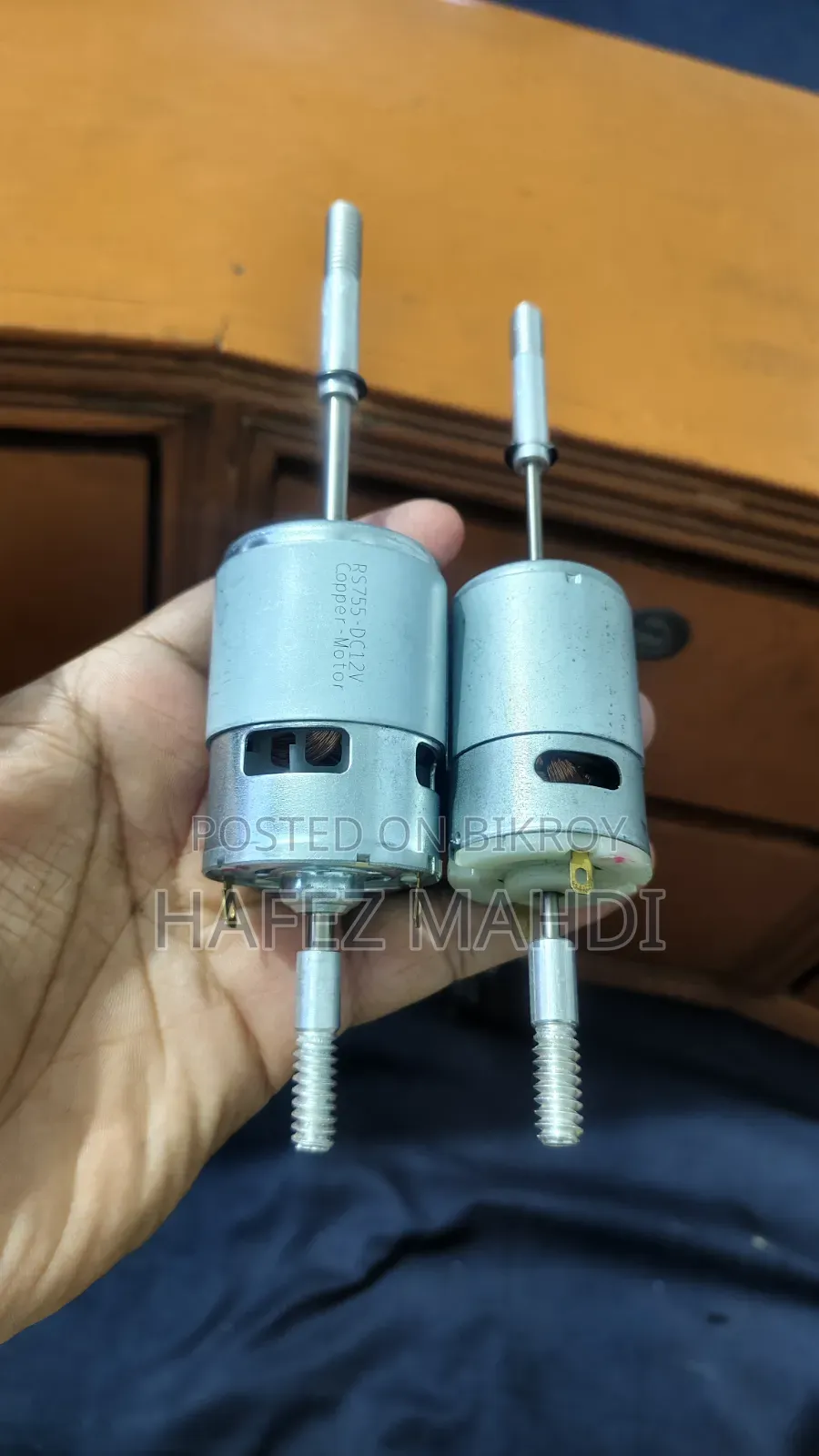 12 Volt 755 and 555 Dc Motor 2 Two Piece