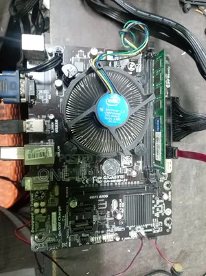 H81 Gigabit Motherboard I3 Processor 4 GB RAM With Fan