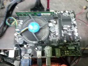 H81 Gigabit Motherboard I3 Processor 4 GB RAM With Fan