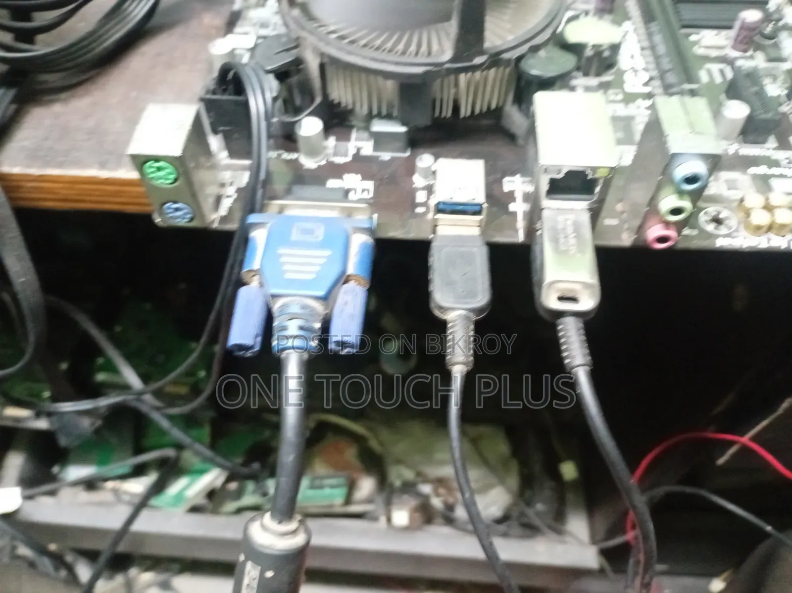 H81 Gigabit Motherboard I3 Processor 4 GB RAM With Fan