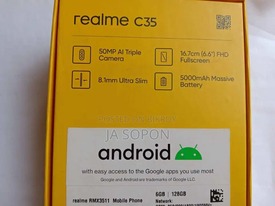 Realme C35 128 GB Green