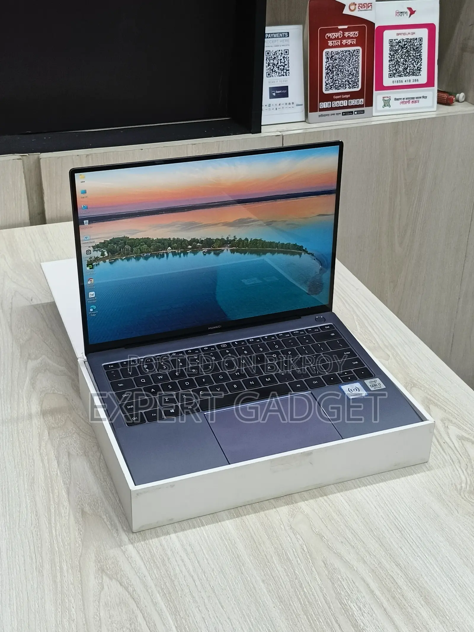 Laptop Huawei MateBook X Pro 16GB Intel Core I7 SSD 1T