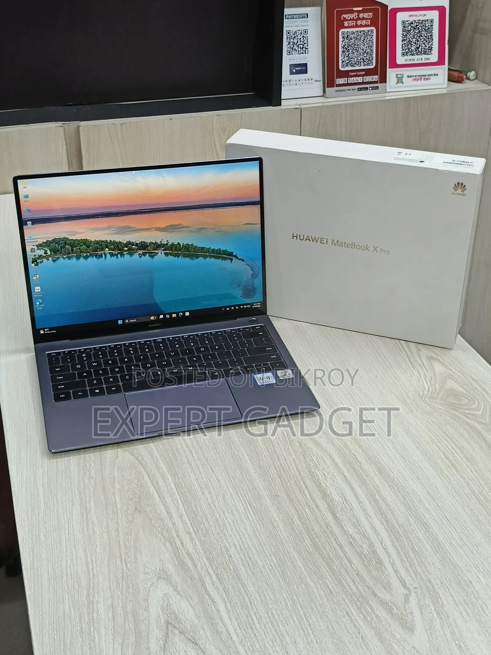 Laptop Huawei MateBook X Pro 16GB Intel Core I7 SSD 1T