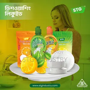 STG Dishwashing Liquid (Lemon) Refill Pack (200 Ml)