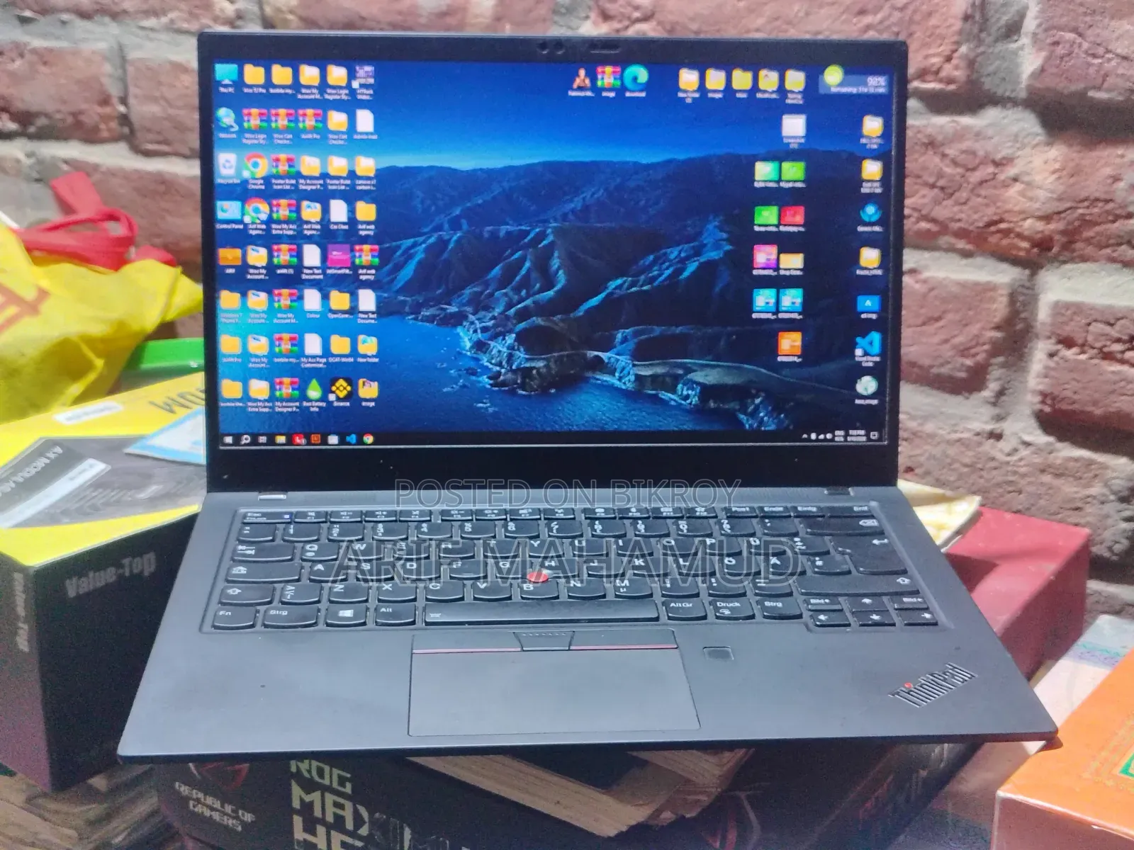 Laptop Lenovo ThinkPad X1 Carbon 16GB Intel Core I7 SSD 256GB