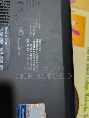 Laptop Lenovo ThinkPad X1 Carbon 16GB Intel Core I7 SSD 256GB