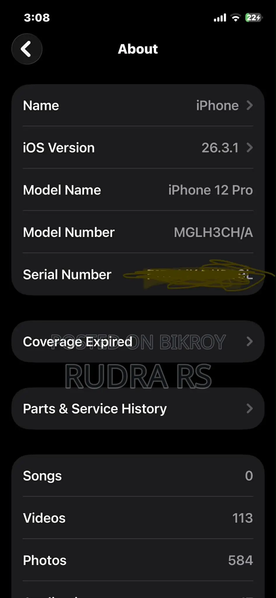 Apple iPhone 12 Pro 256 GB Blue