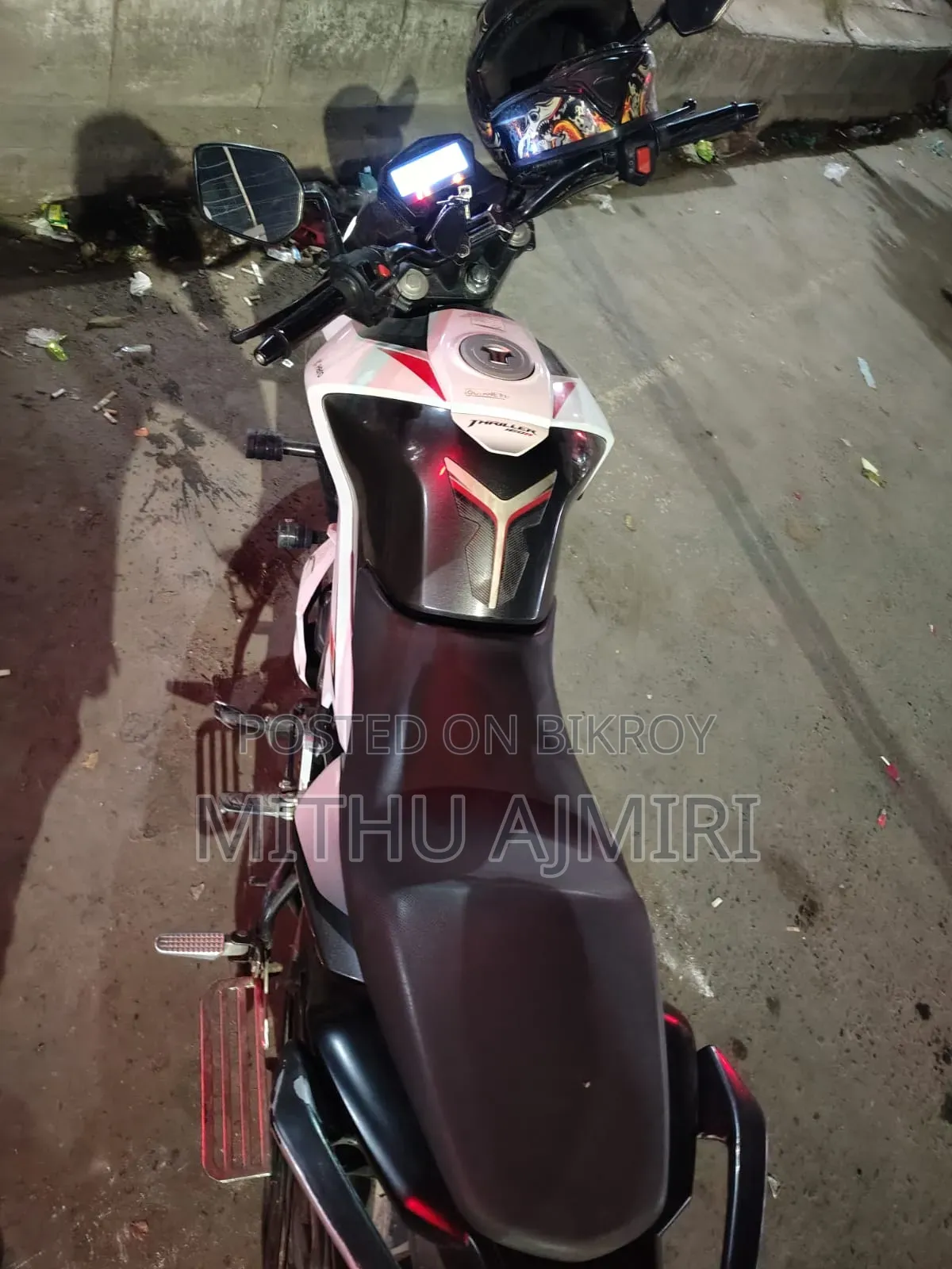 Hero Thriller 160R 4V 2024 White
