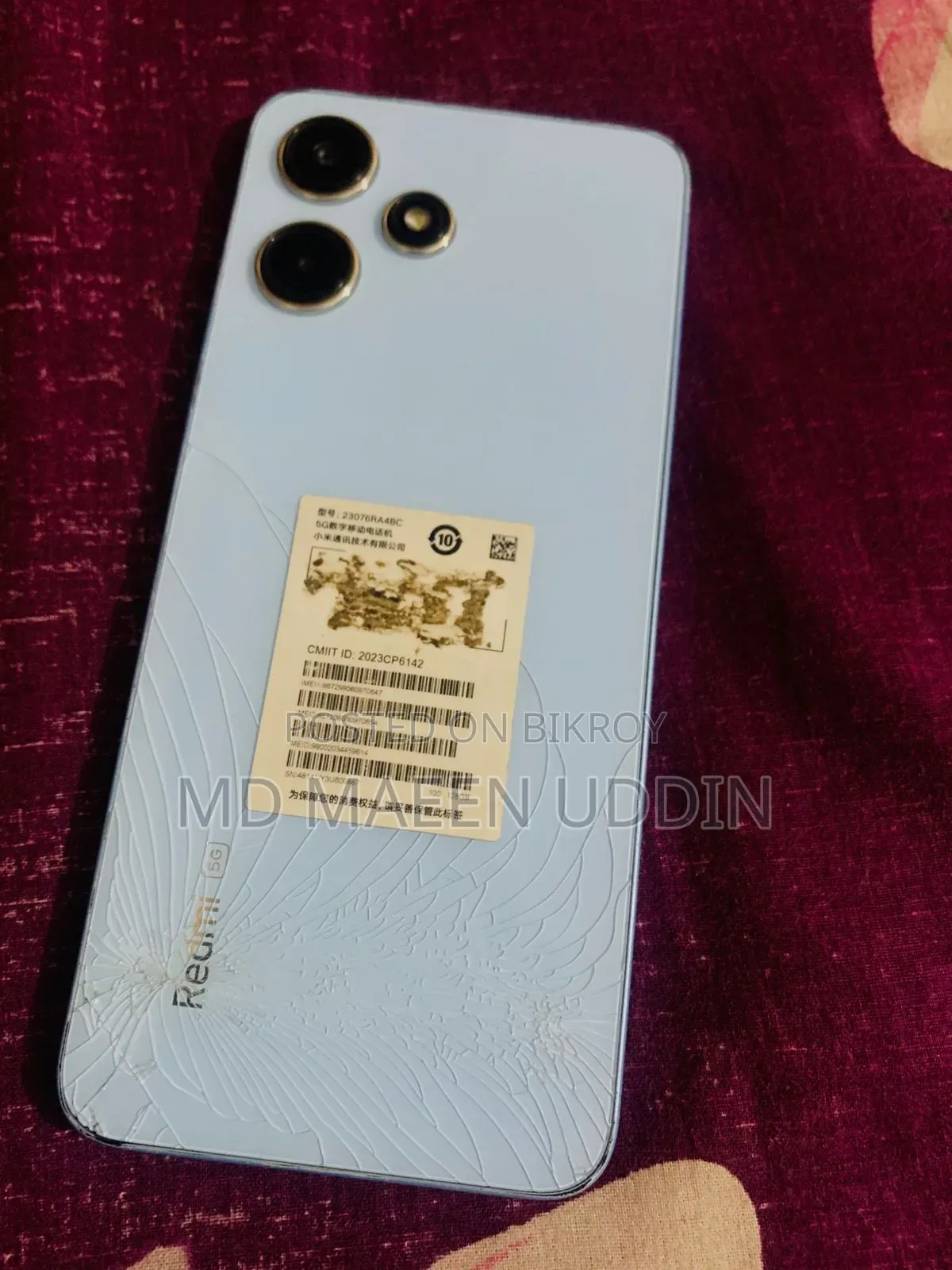 Xiaomi Redmi Note 12R 128 GB Blue
