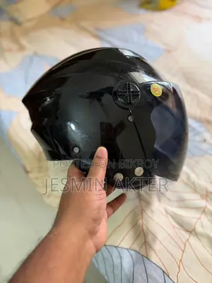 Studds Black Helmet