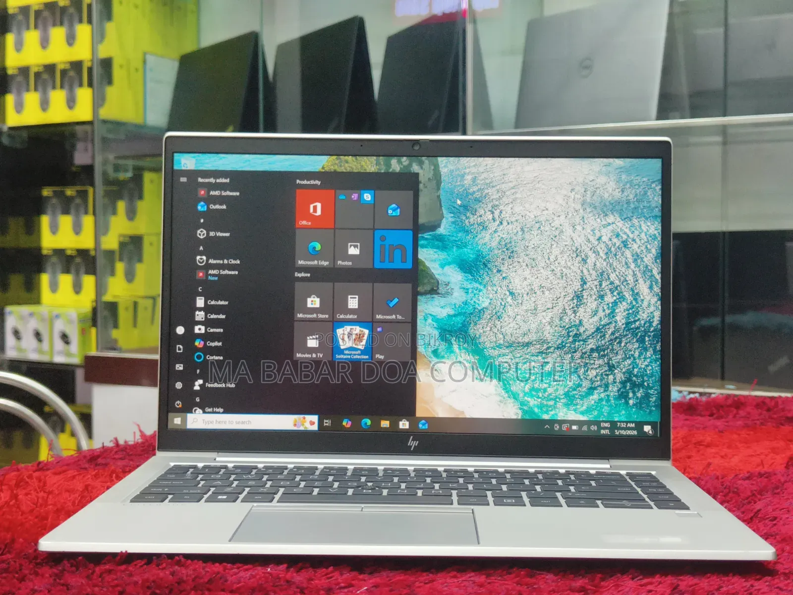 Laptop HP EliteBook 845 G8 8GB AMD Ryzen 5 SSD 256GB
