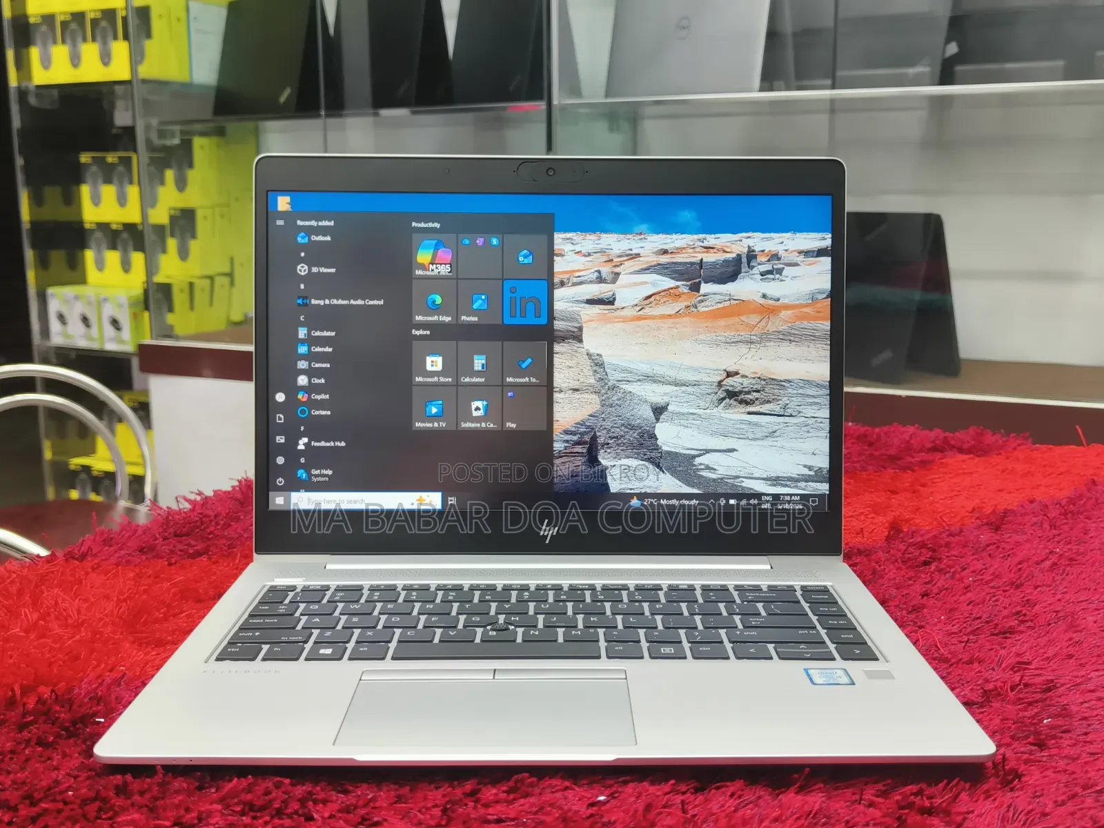 Laptop HP EliteBook 840 G6 8GB Intel Core I5 SSD 256GB