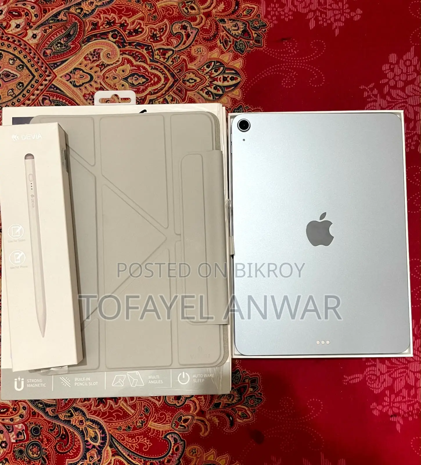 New Apple iPad Air 128 GB Blue