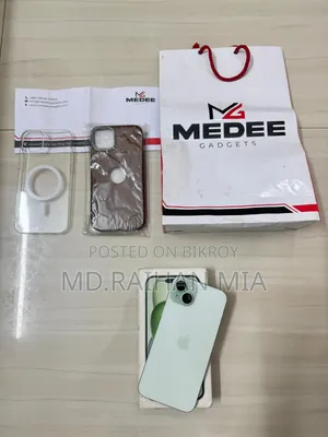 নতুন Apple iPhone 15 Plus 128 GB গ্রিন