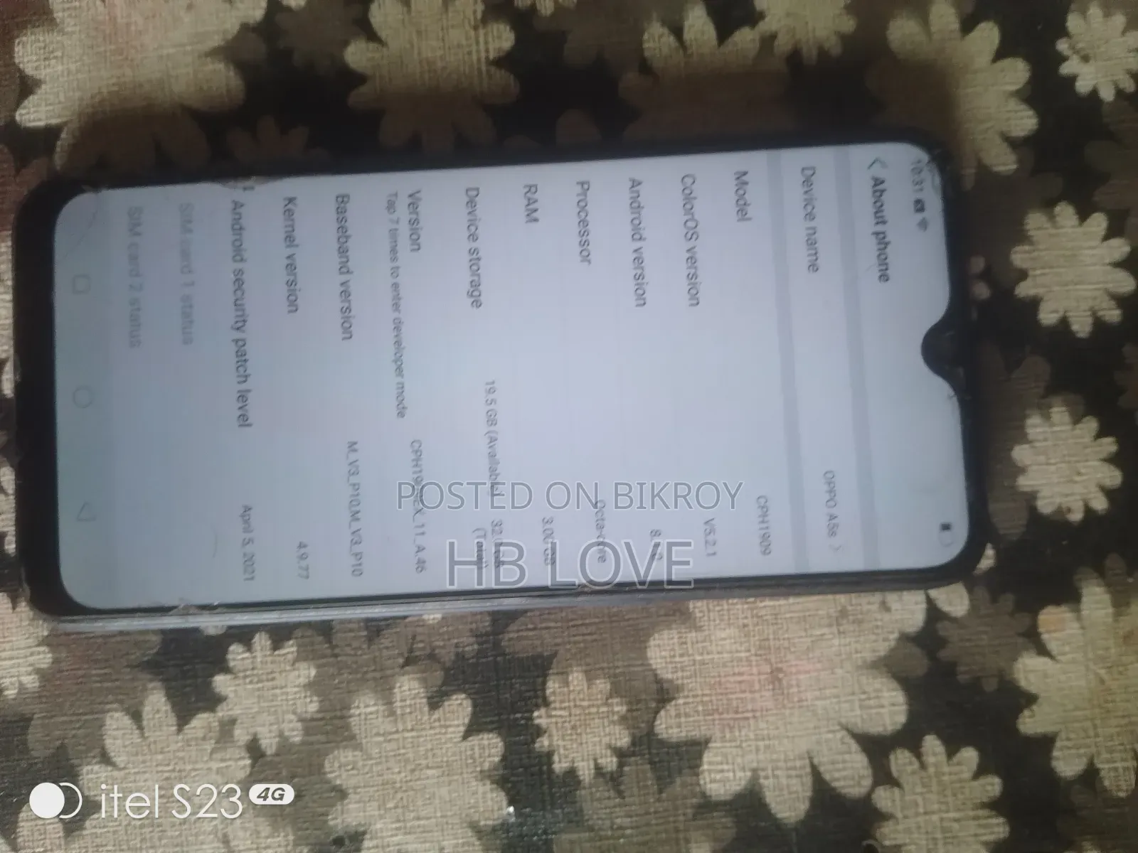 Oppo A5 32 GB Black