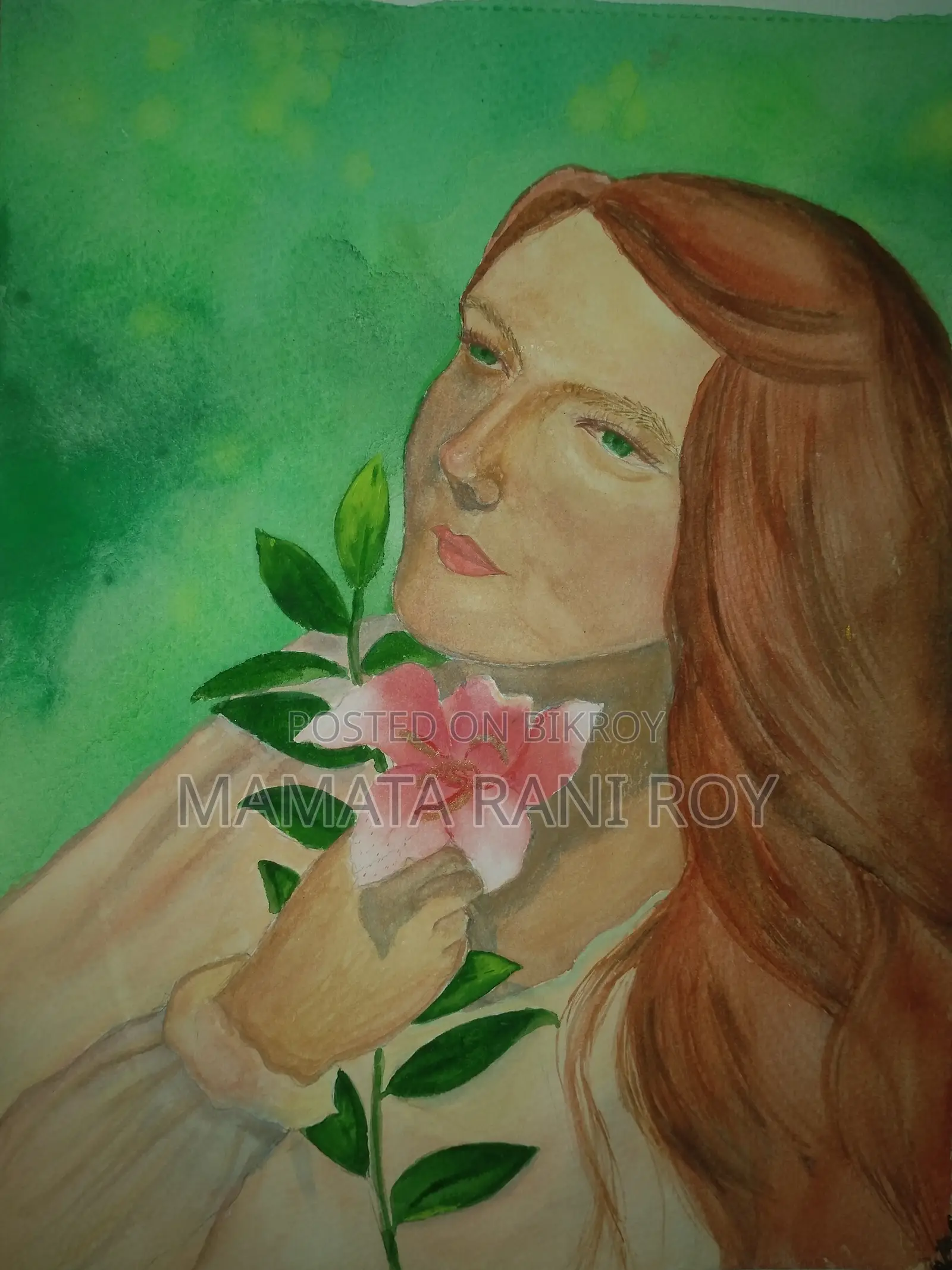 A Girl With a Lily