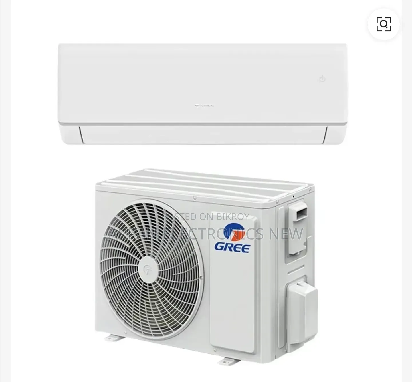 Gree Inverter 1.5 Ton Btu 18000 Air Conditioner