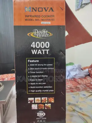 Nova Infrared Cooker (Model: Nv-1236-Ss),