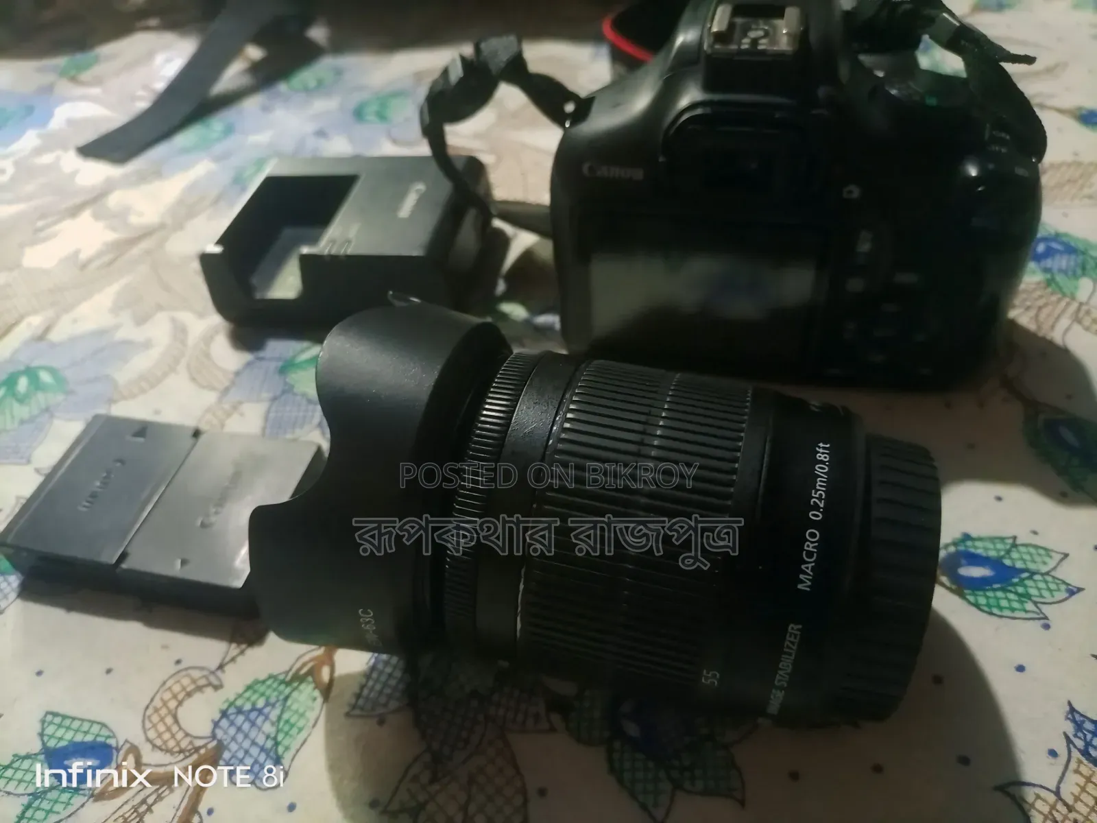 Canon 1300d 18.55kit Lass Sall Hoba