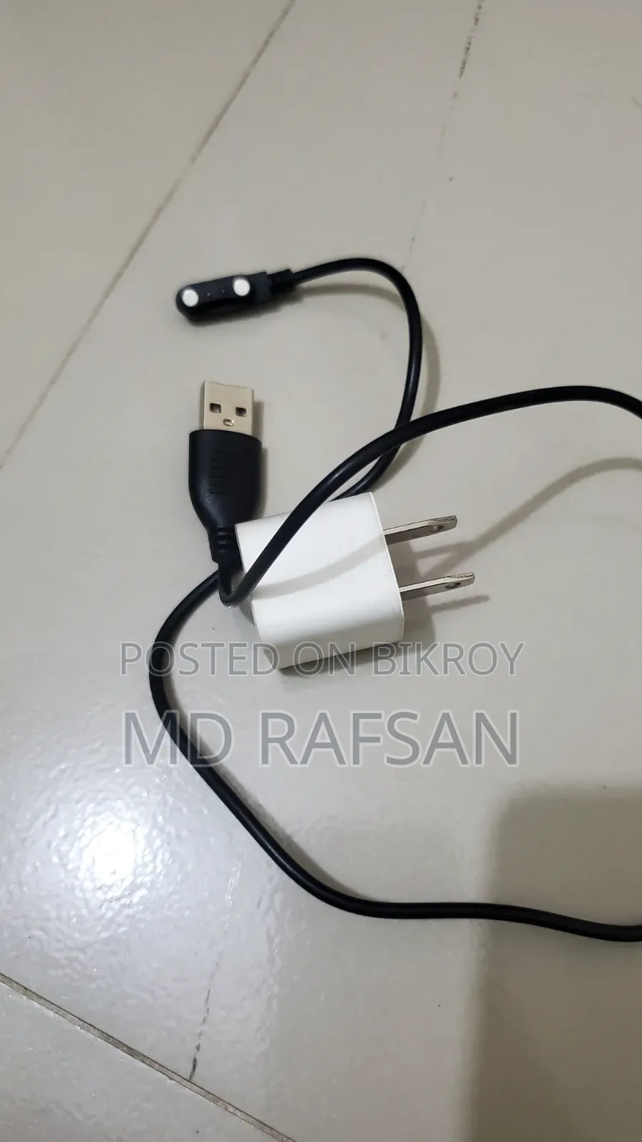 Magnetic Smartwatch Cable
