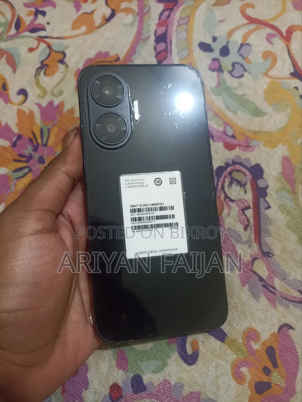 Xiaomi Redmi Turbo 4 Pro 256 GB Black