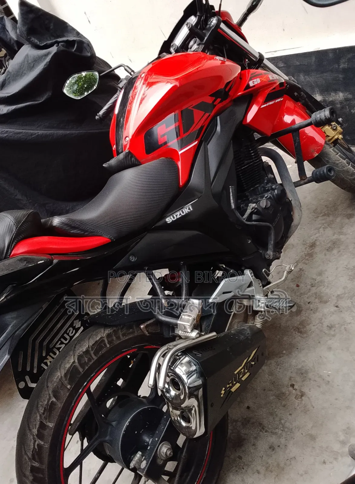 Suzuki Gixxer Monotone 2018 Red