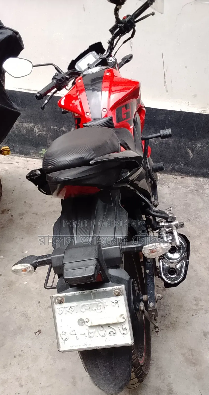Suzuki Gixxer Monotone 2018 Red