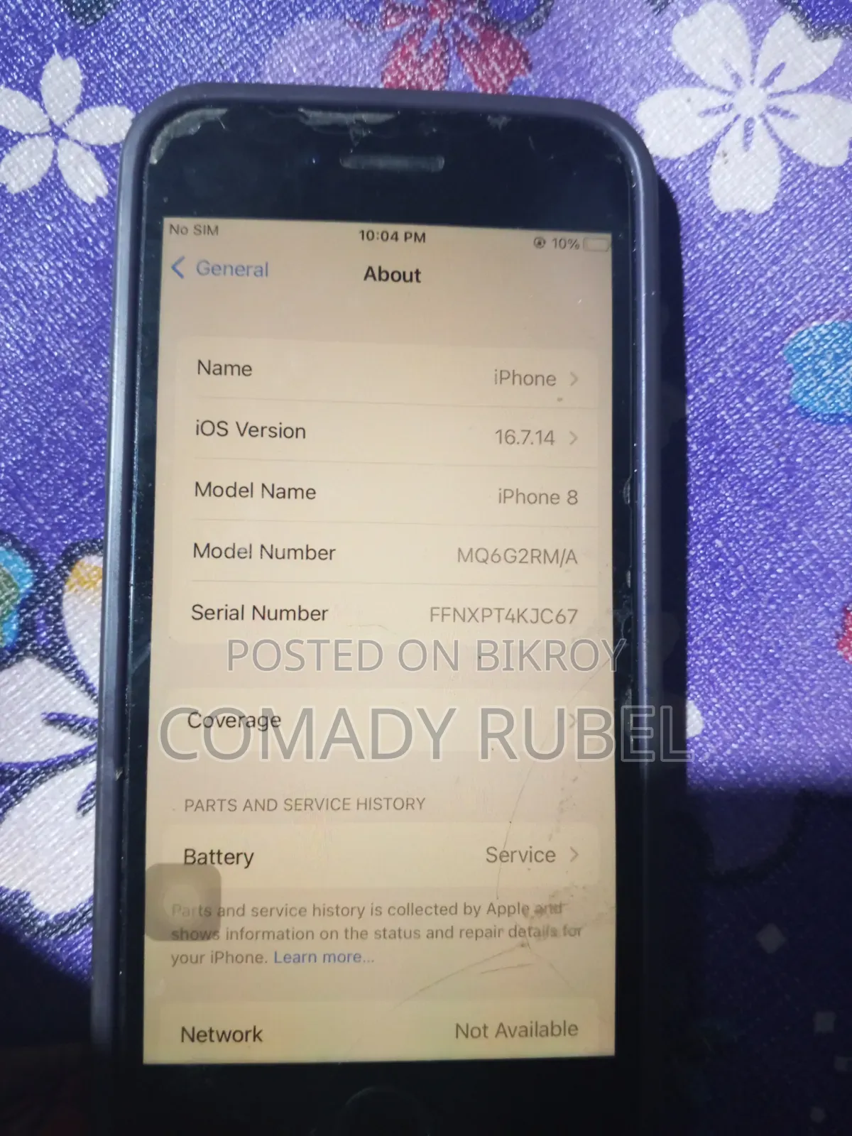 Apple iPhone 8 64 GB Black