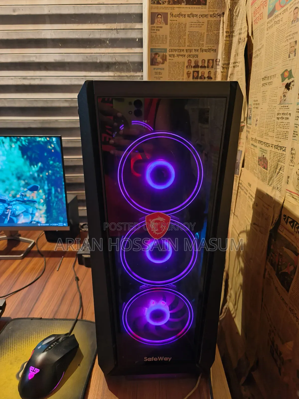 Desktop Computer Asus 16GB AMD Ryzen SSD 500GB